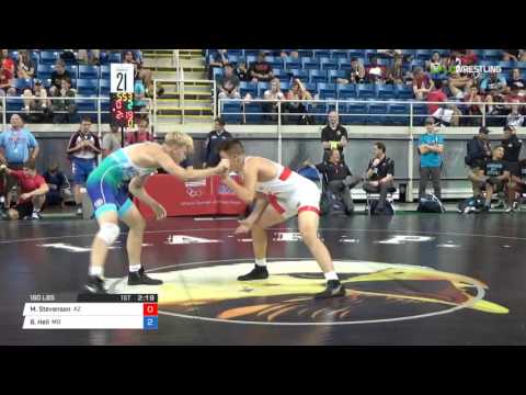 Junior FS 160 Round of 64 - Matthew Stevenson (AZ) vs. Bret Heil (MO)