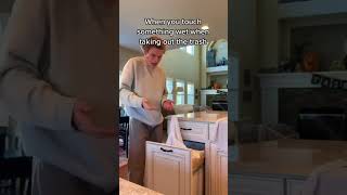 When You Touch Something Wet When Taking Out The Trash