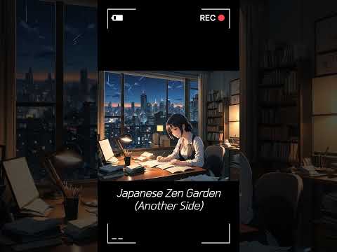 jardin zen moderne-etang-lanterne-japonaise-buis-boule-arbres