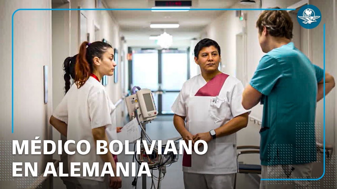 Médico de Bolivia se adapta al sistema de salud alemán