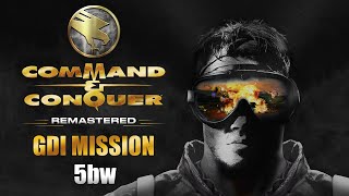 Command and Conquer Remastered GDI Mission 5bw Walkthrough - Restoring Power (Germany East)