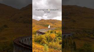 Visiting Scotland’s Harry Potter Bridge (Glenfinnan Viaduct)walk, wait, magic🚂#HarryPotterBridge
