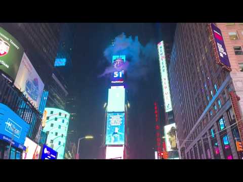 Watch: Times Square New Year’s  Eve Ball Drop 2019