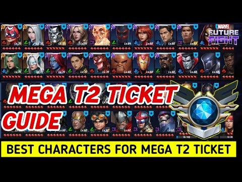 MEGA T2 TICKET GUIDE MFF | Best Characters For Mega T2 Ticket MFF | MFF HINDI INDIA