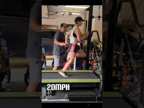 High speed treadmill || My running progression