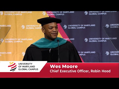 UMGC Commencement Keynote: Wes Moore - Sat. Morning, Dec. 14, 2019