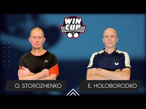 00:45 Oleksandr Storozhenko - Evhenii Holoborodko 01.10.2025 WINCUP Advanced. TABLE 1