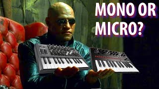 Video thumbnail for SYNTH VS SYNTH -- KORG MONOLOGUE or ARTURIA MICROBRUTE? by Noir Et Blanc Vie