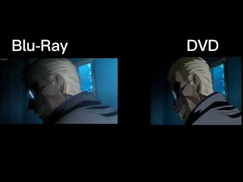 Hellsing Ultimate Blu-Ray vs DVD