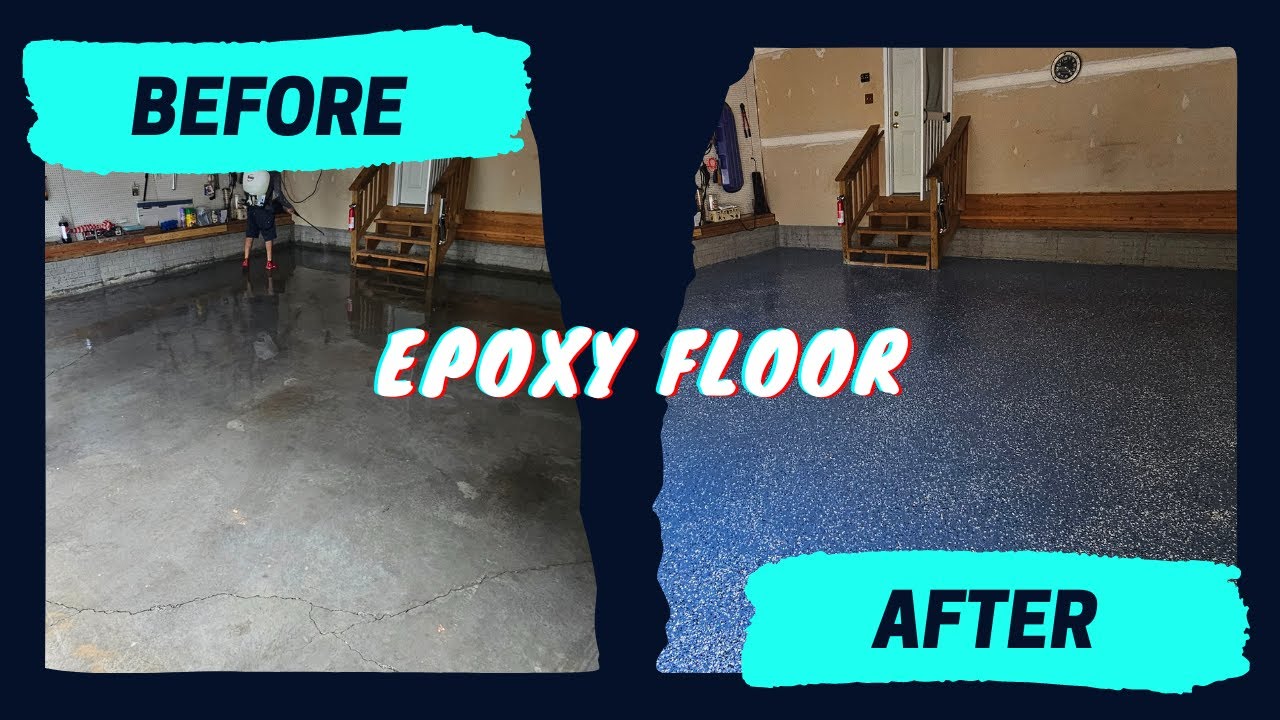 Epoxy Garage Floor #epoxy #howto