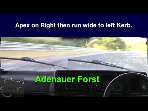 Nurburgring-Nordschleife Guide Aremberg to Adenauer Forst.mp4