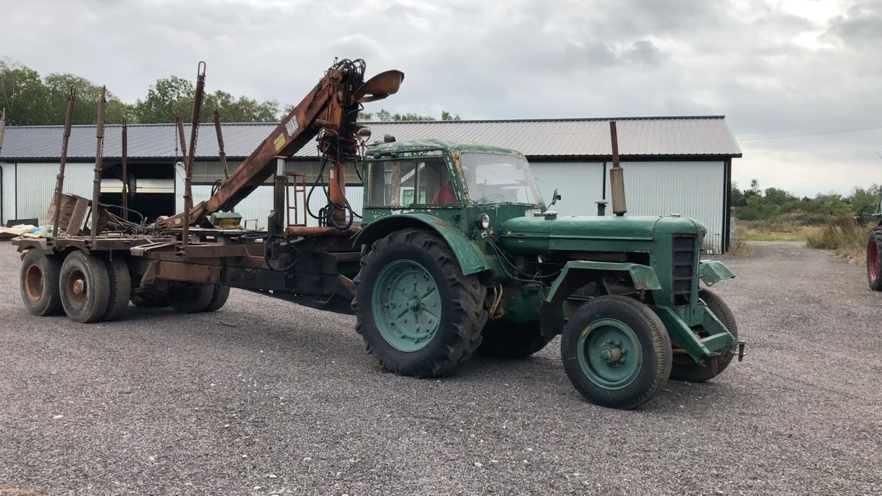 Atlas Bolinder Munktell 470 Bison Tracteur 1:3 2 IN Fleuret comme Neuf ! Scellé