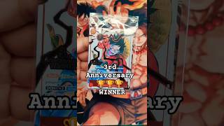 ❤️‍🔥Pack 3rd-Anniversary Winner OP-13 #onepiecetcg #onepiece #luffy #ace #sabo #viral #viralshorts