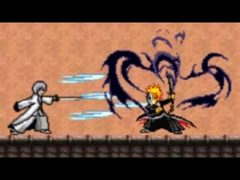 Gin Ichimaru vs Ichigo (Bankai) | Bleach vs Naruto 2.6 | BvN Quickie
