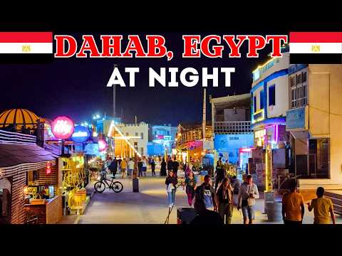 Dahab, Egypt at Night: A Walking Tour