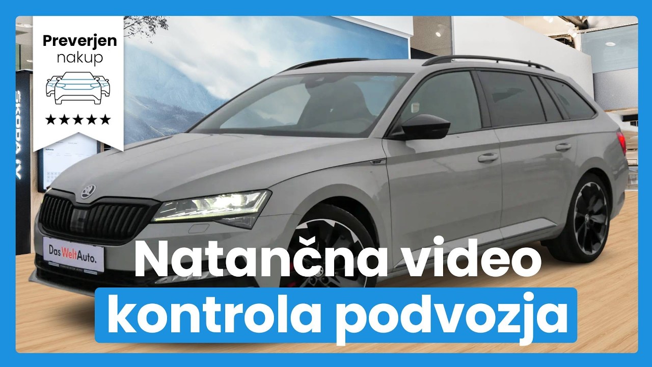 Škoda Superb 2.0 TDI Sportline Combi - MEMORY - ACC -VL.NAPRAVA