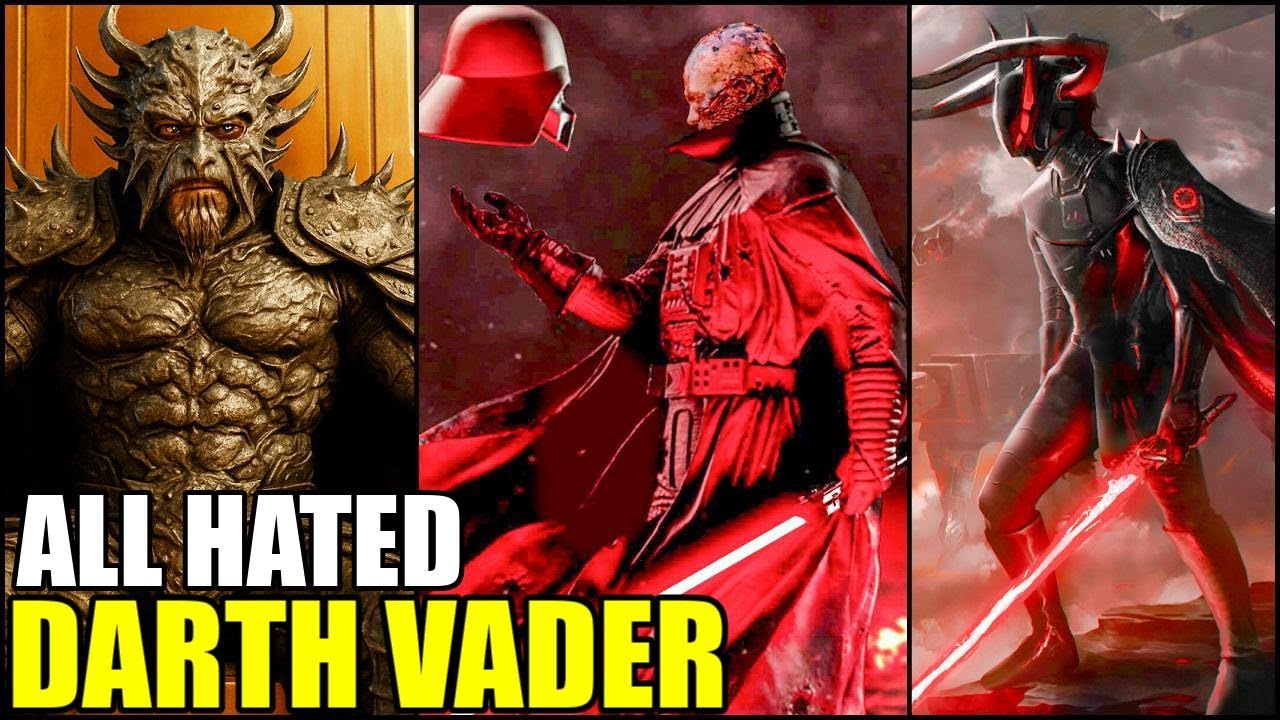 Why Almost EVERY Sith After Darth Vader Absolutely HATED Him