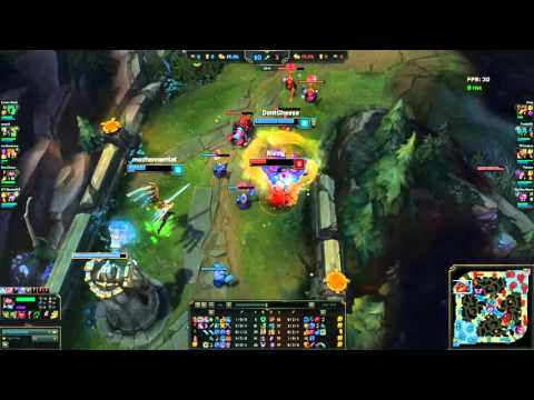 LoL: Reignover Dr. Mundo vs Hecarim Jungle S6 Preseason Dec 2015