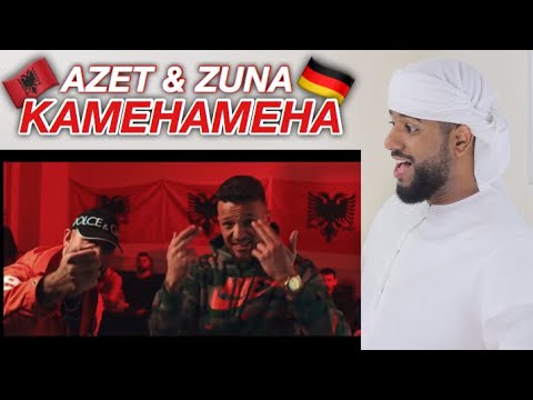 ARAB REACTION TO GERMAN RAP BY AZET & ZUNA - KAMEHAMEHA **KMN**
