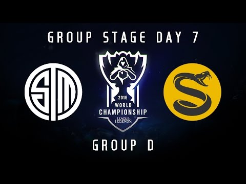 TSM vs SPY || 2016 World Championship: Group Stage Day 7 - Group D || OCTOBER 9 - 2016