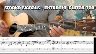Extreme - Smoke Signals accoustic intro with tabs