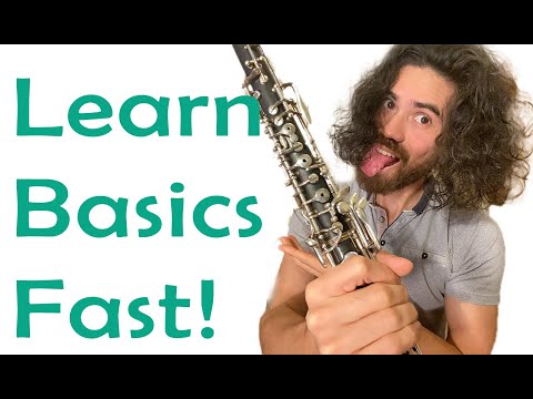 Oboe 101: BEGINNER OBOE TUTORIAL how to play the oboe,  start playing with ease!