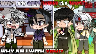 𝙆𝙉𝙔 // 😤Sanemi And Genya Locked In A Room!😤 // Gacha Club x Demon Slayer