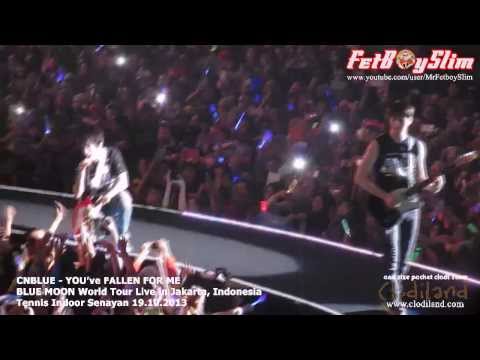 CNBLUE - YOU'VE FALLEN FOR ME ( Yong Hwa little dance intro) live in Jakarta, Indonesia 2013