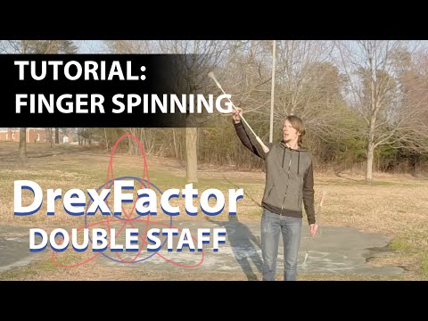 Beginner Double Staff Tutorial: Finger Spinning