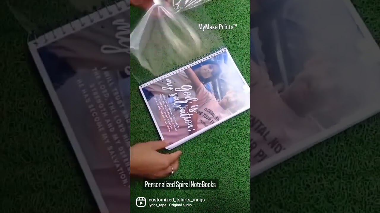 Personalized Notebook #shorts #youtubeshorts #gifts