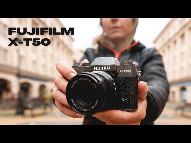 Vidéo FUJIFILM X-T50 Charcoal + XF 16-50 mm f/2,8-4,8 R LM WR 