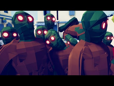 TABS Zombie King's Huge ZOMBIE ARMY Invasion!! - Totally Accurate Battle Simulator: Best mods