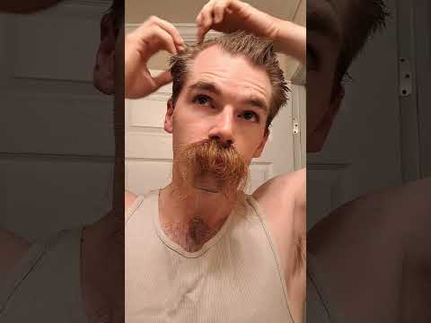 Getting ready #shorts #mustache #grooming #facialhair #haircare