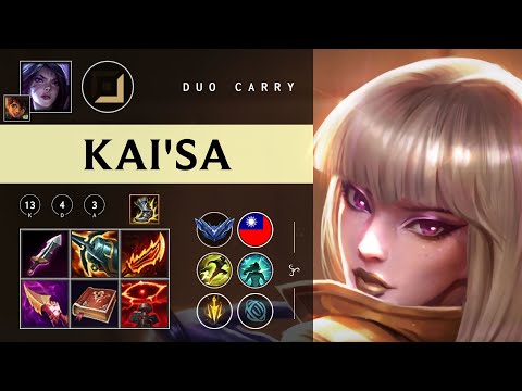 Kai'Sa ADC vs Sivir - TW Diamond Patch 26.01