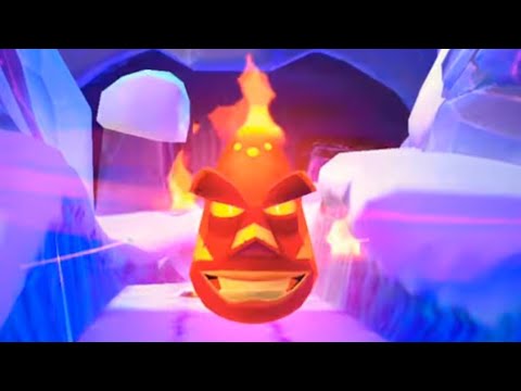 Crash Bandicoot On The Run Part 32: The Elementals Defeated & Bear It Time Trial Relic (NEW)