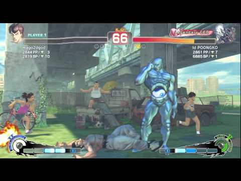 SSF4-AE: Mago [Fei Long] VS Poongko [Seth]