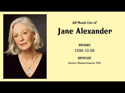 Imdb Jane Alexander