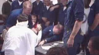 (www.persuade.tv) Chaplain Klingenschmitt Arm Wrestling