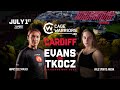 GRUESOME Submission Stephanie Evans Vs Małgorzata Tkocz CW 156 FULL FIGHT