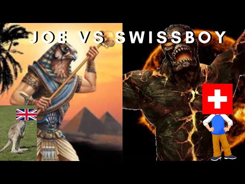 Joe (Ra) vs Swissboy (Kronos) - Age of Mythology: The Titans (Game 1)