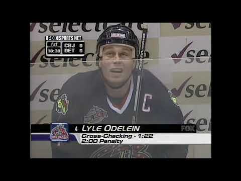 NHL REGULAR SEASON 2000-01 - Columbus Blue Jackets @ Detroit Red Wings