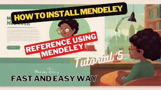 How to install and use mendeley for reference in research paper