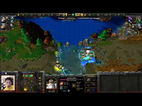 HawK (HU) vs Lin Guagua (Orc) - WarCraft 3 - Must Watch - WC3541