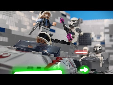 Lego Star Wars Stormtroopers VS. Rebels Speeder Bike Chase