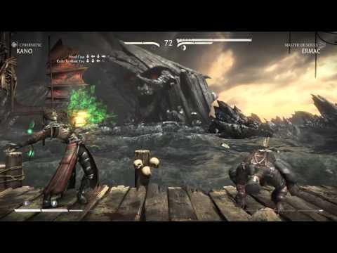 Mortal Kombat X Kano vs Ermac Very Hard