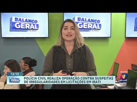 Operação Pilar Oculto investiga contratos públicos em Irati