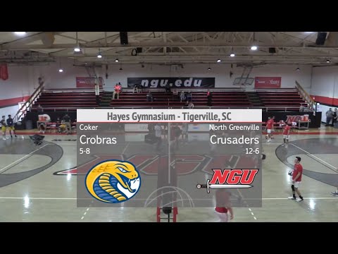 North Greenville vs. Coker - NGU Men's Volleyball 2019