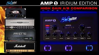 Video thumbnail for A/B Comparison: AMP1 IRIDIUM EDITION vs. Dual Rectifier, Generator 40-7,  Deliverance 60 & JCM800 by BluGuitar - Tone Innovation For Guitarists