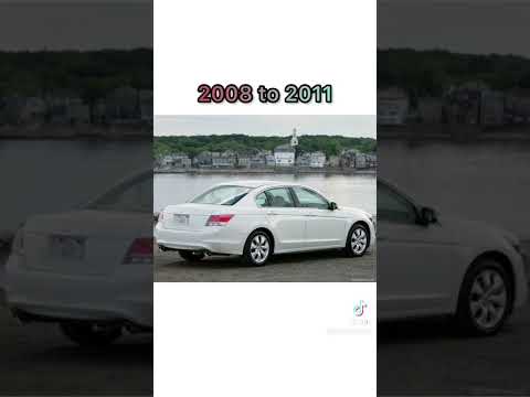 Thumbnail for The 8th Generation (2008 to 2012) Honda Accord Pre-facelift and Facelift physical differences by Honda Accord