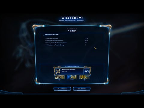 StarCraft II 10th Anniversary Campaign Achievements Hunt 69 - Gold Split